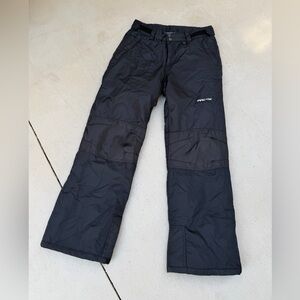 Arctix Kids Black Snow Pants Insulated Youth Boys